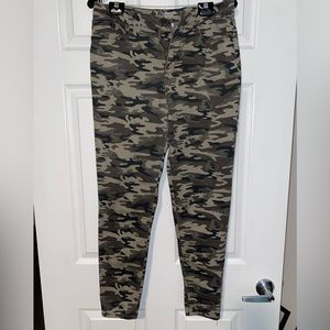 NoBo Women’s Skinny High Rise Camo Jeans